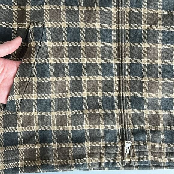 AYR The Club Cafe Linen Blend Lined Classic Luxury Jacket Size L - Picture 7 of 11